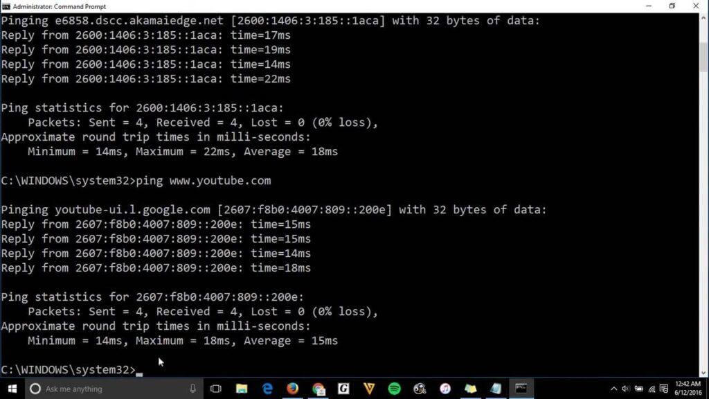 מהי פקודת פינג
